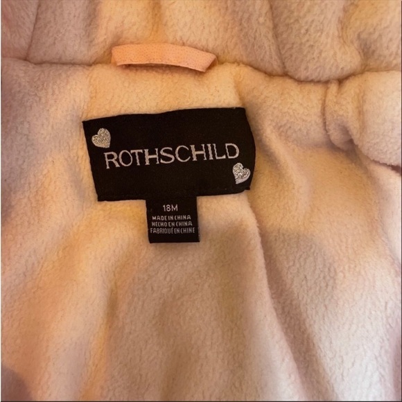 Rothschild 18M Pink Winter Quilted Jacket - Picture 3 of 7